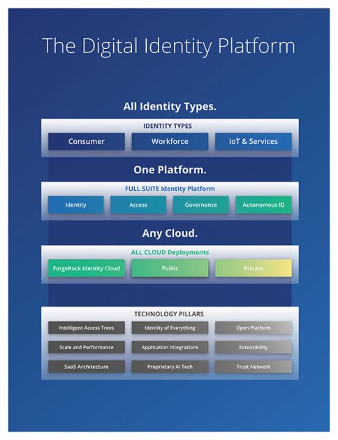 Structure of ForgeRock Identity Platform